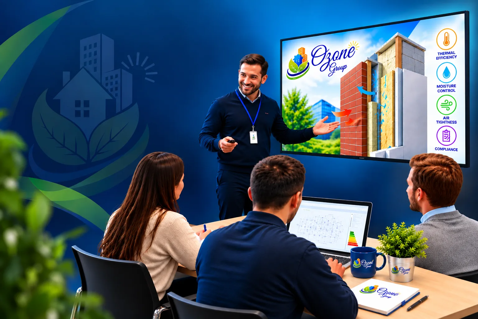 Ozone Training classroom — City & Guilds approved DEA, Retrofit and SAP training